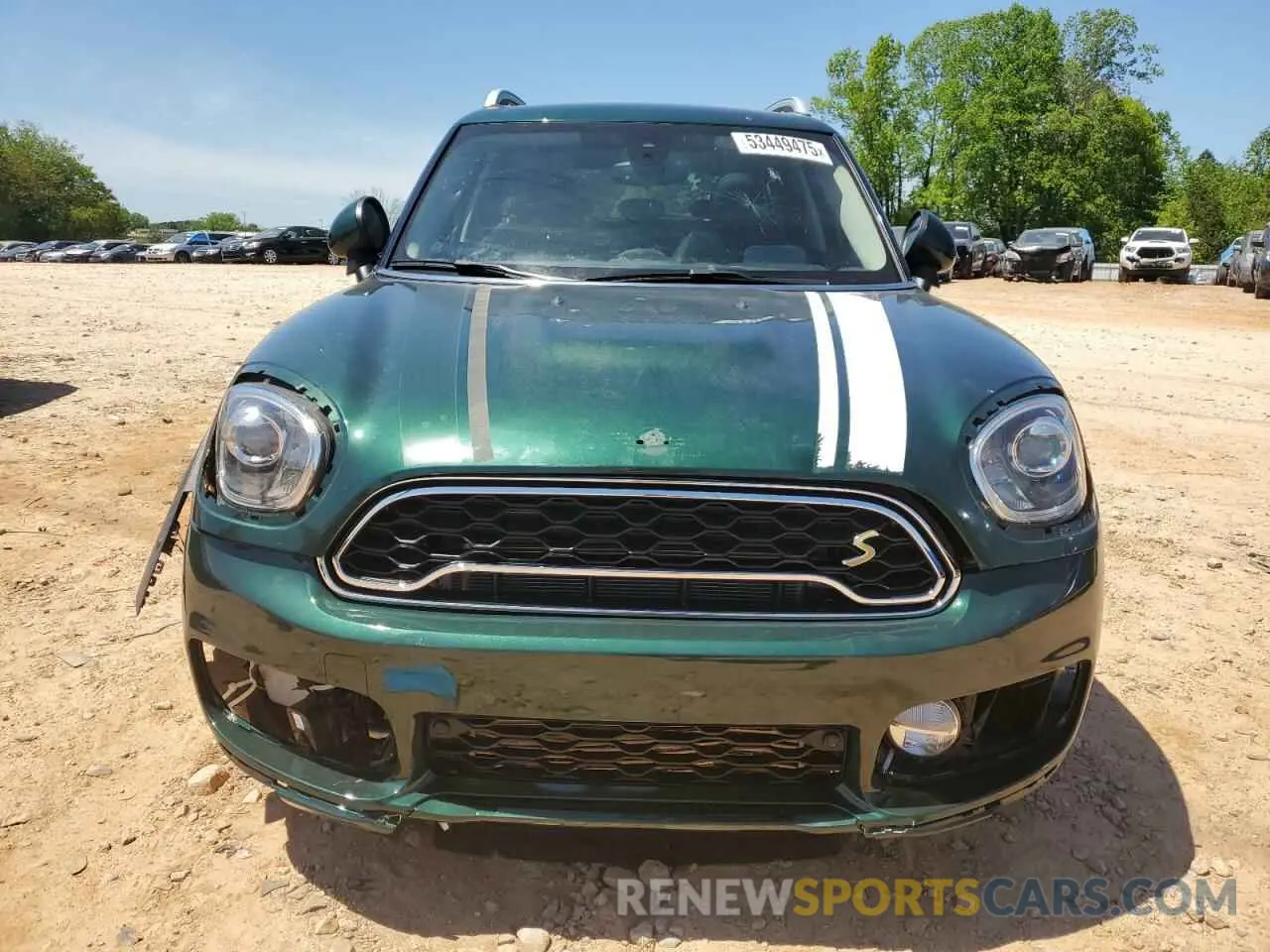 5 Photograph of a damaged car WMZYU7C58K3E56937 MINI COOPER 2019