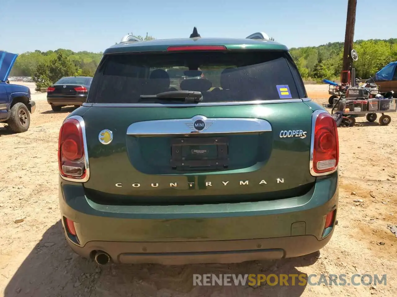 6 Photograph of a damaged car WMZYU7C58K3E56937 MINI COOPER 2019