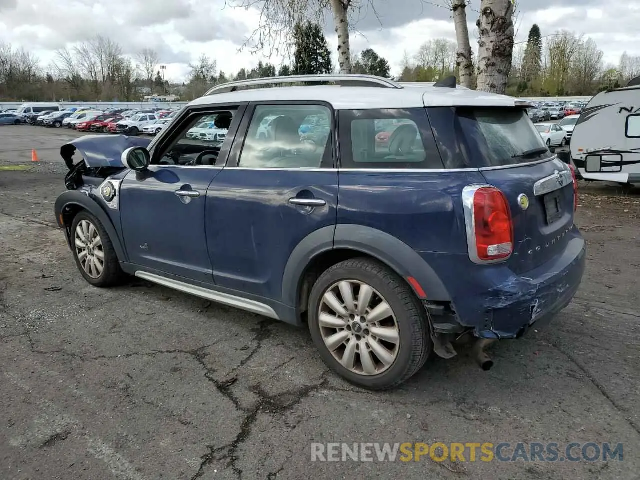 2 Photograph of a damaged car WMZYU7C58K3F93523 MINI COOPER 2019
