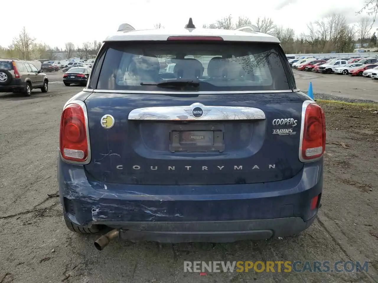 6 Photograph of a damaged car WMZYU7C58K3F93523 MINI COOPER 2019