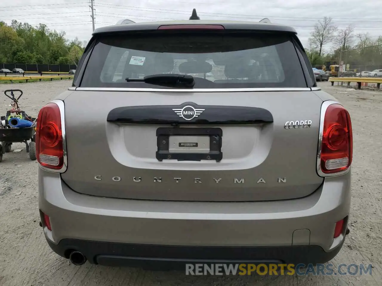 6 Photograph of a damaged car WMZYV5C53K3F57806 MINI COOPER 2019