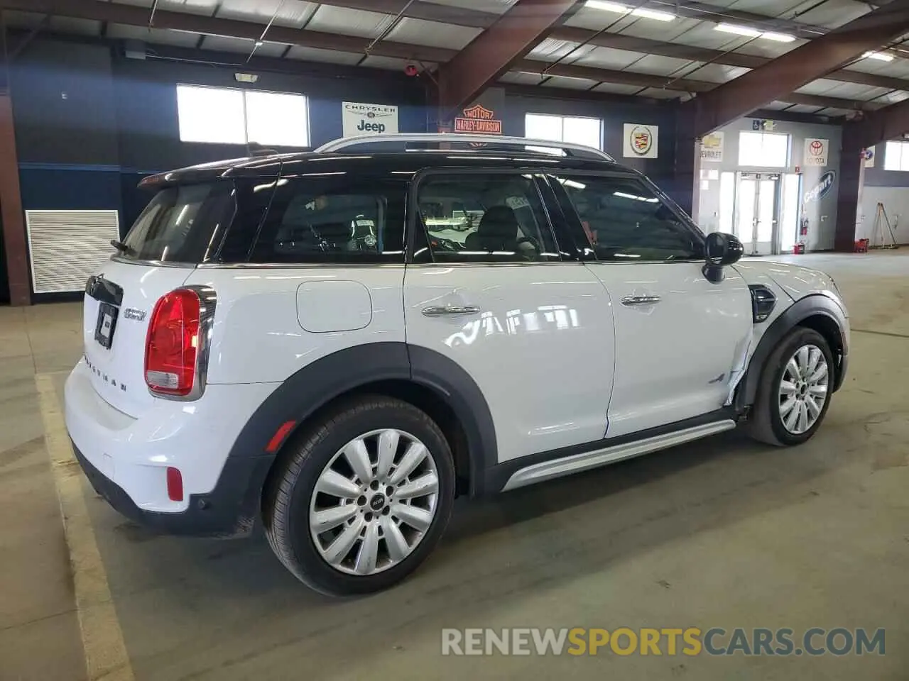 3 Photograph of a damaged car WMZYV5C54K3F58009 MINI COOPER 2019