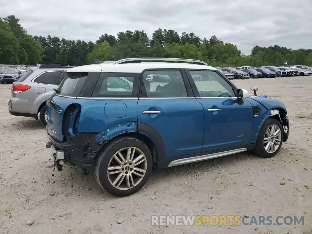 3 Photograph of a damaged car WMZYV5C59K3F57762 MINI COOPER 2019