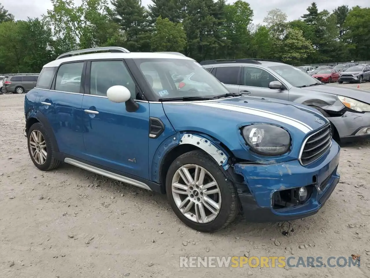 4 Photograph of a damaged car WMZYV5C59K3F57762 MINI COOPER 2019