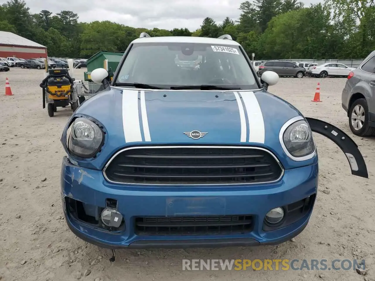 5 Photograph of a damaged car WMZYV5C59K3F57762 MINI COOPER 2019