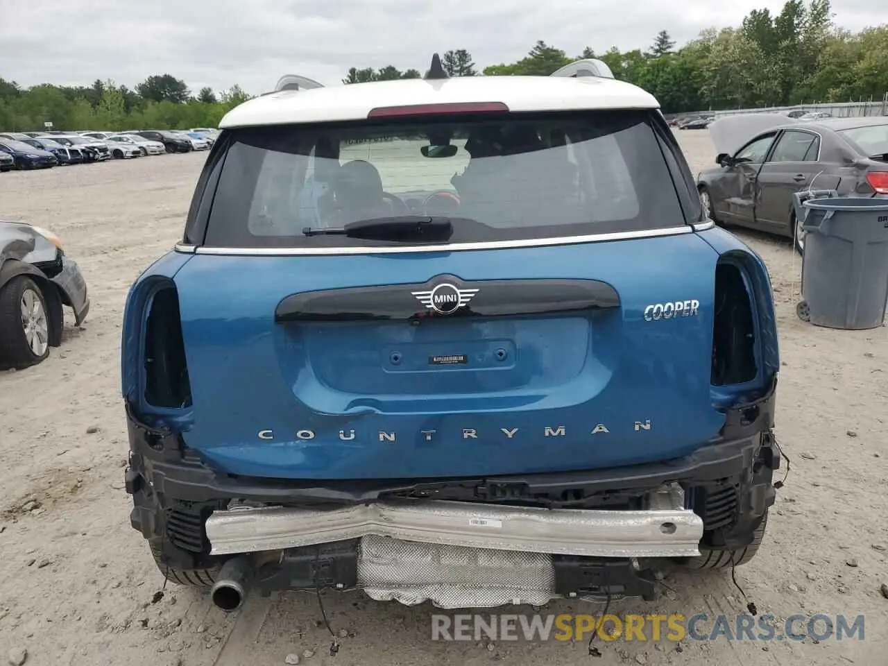 6 Photograph of a damaged car WMZYV5C59K3F57762 MINI COOPER 2019