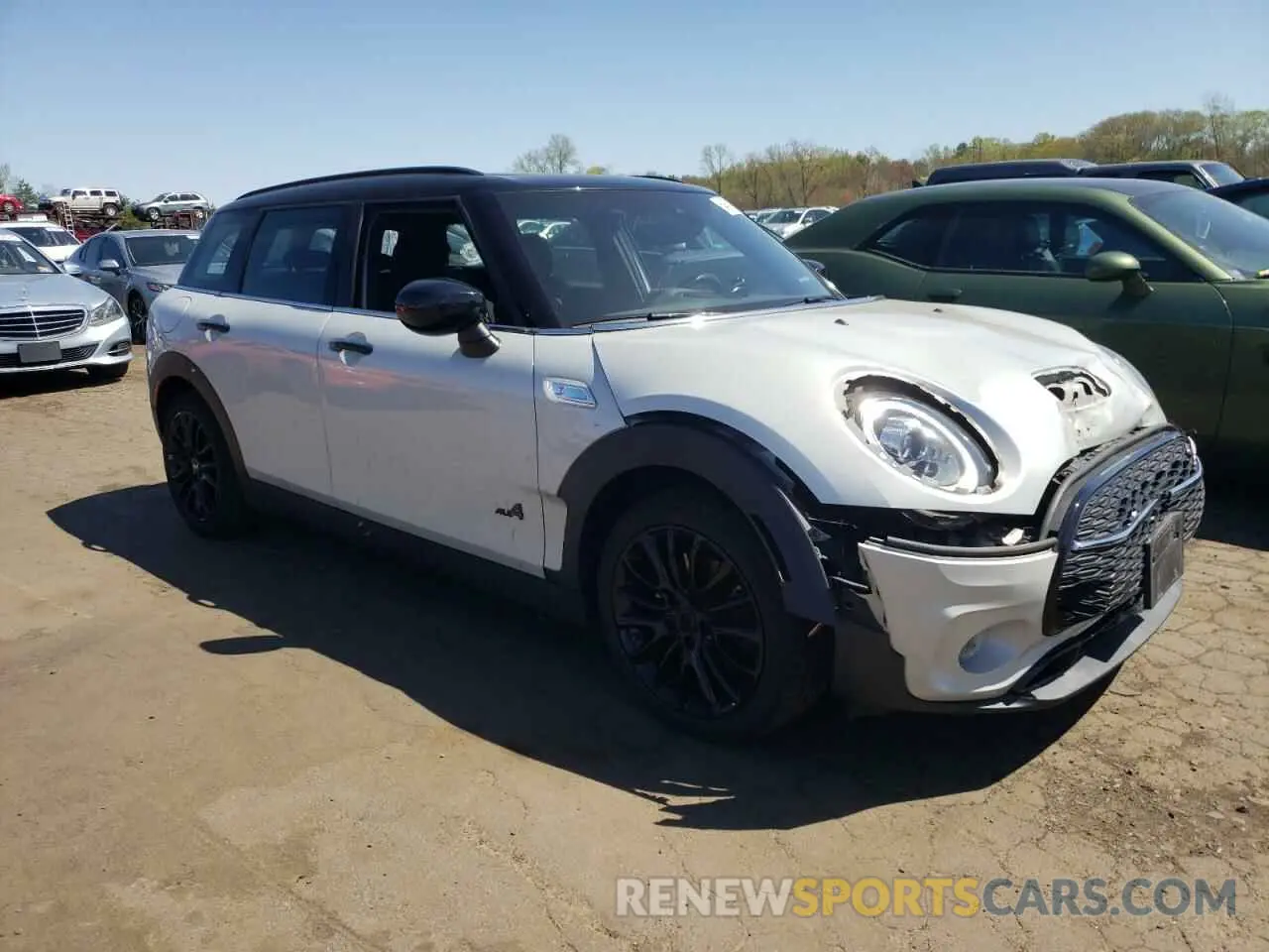 4 Photograph of a damaged car WMWXJ1C06L2M10045 MINI COOPER 2020