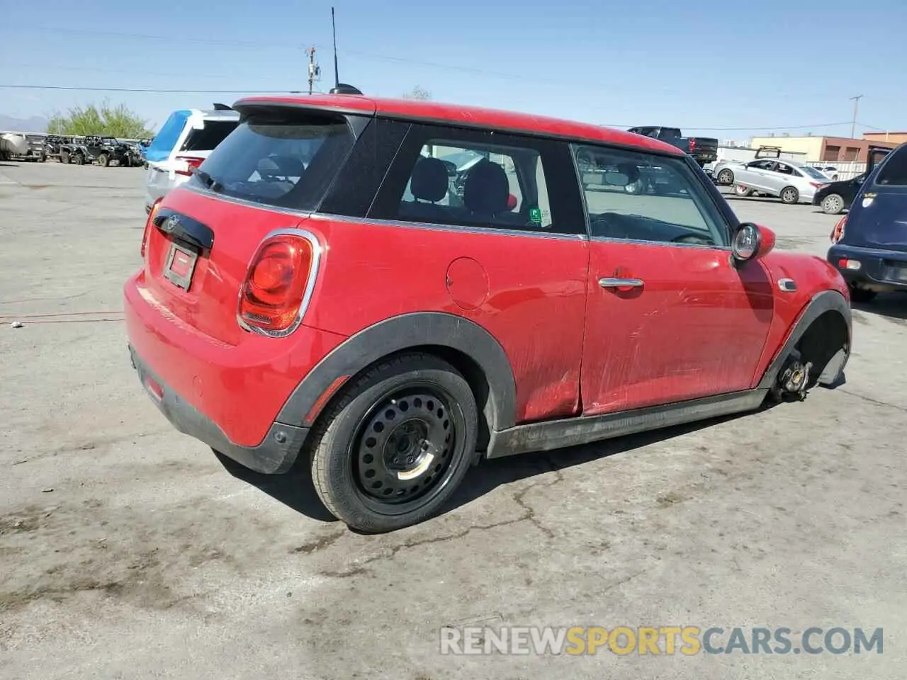 3 Photograph of a damaged car WMWXR3C03L2M11514 MINI COOPER 2020