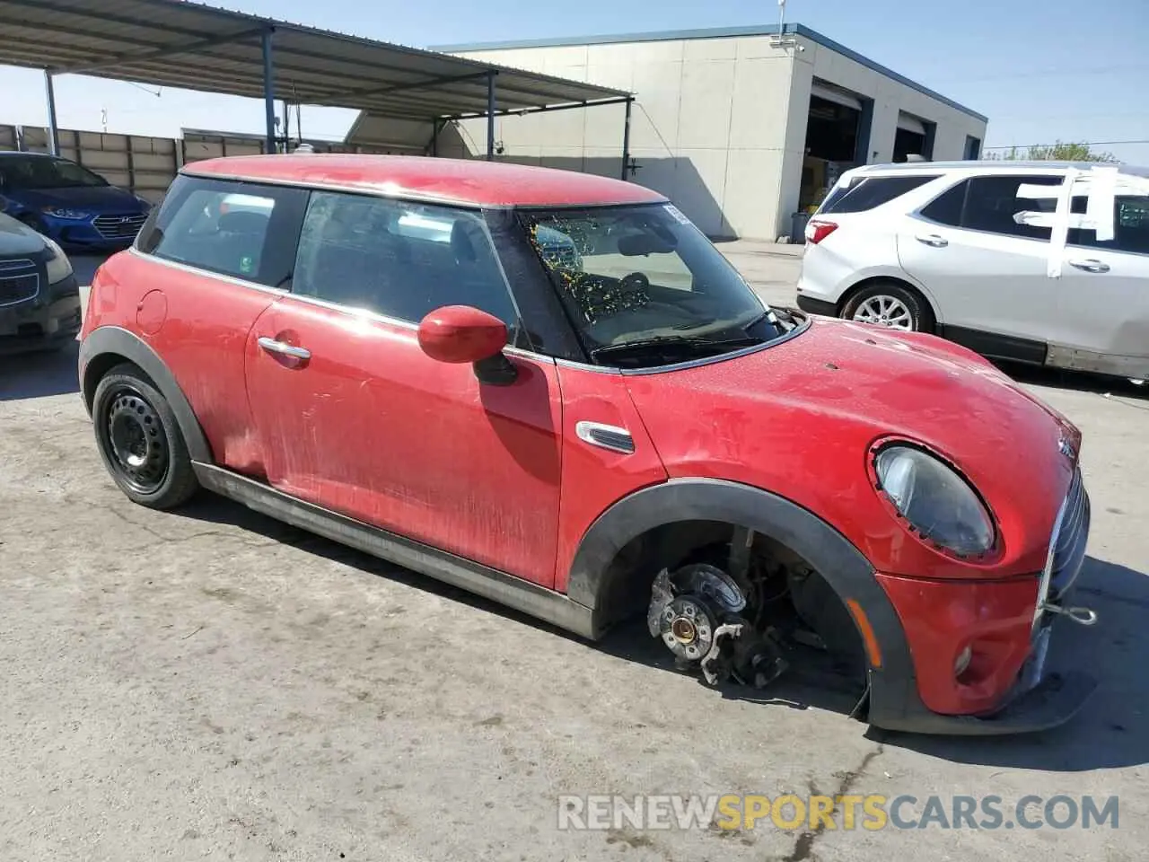 4 Photograph of a damaged car WMWXR3C03L2M11514 MINI COOPER 2020