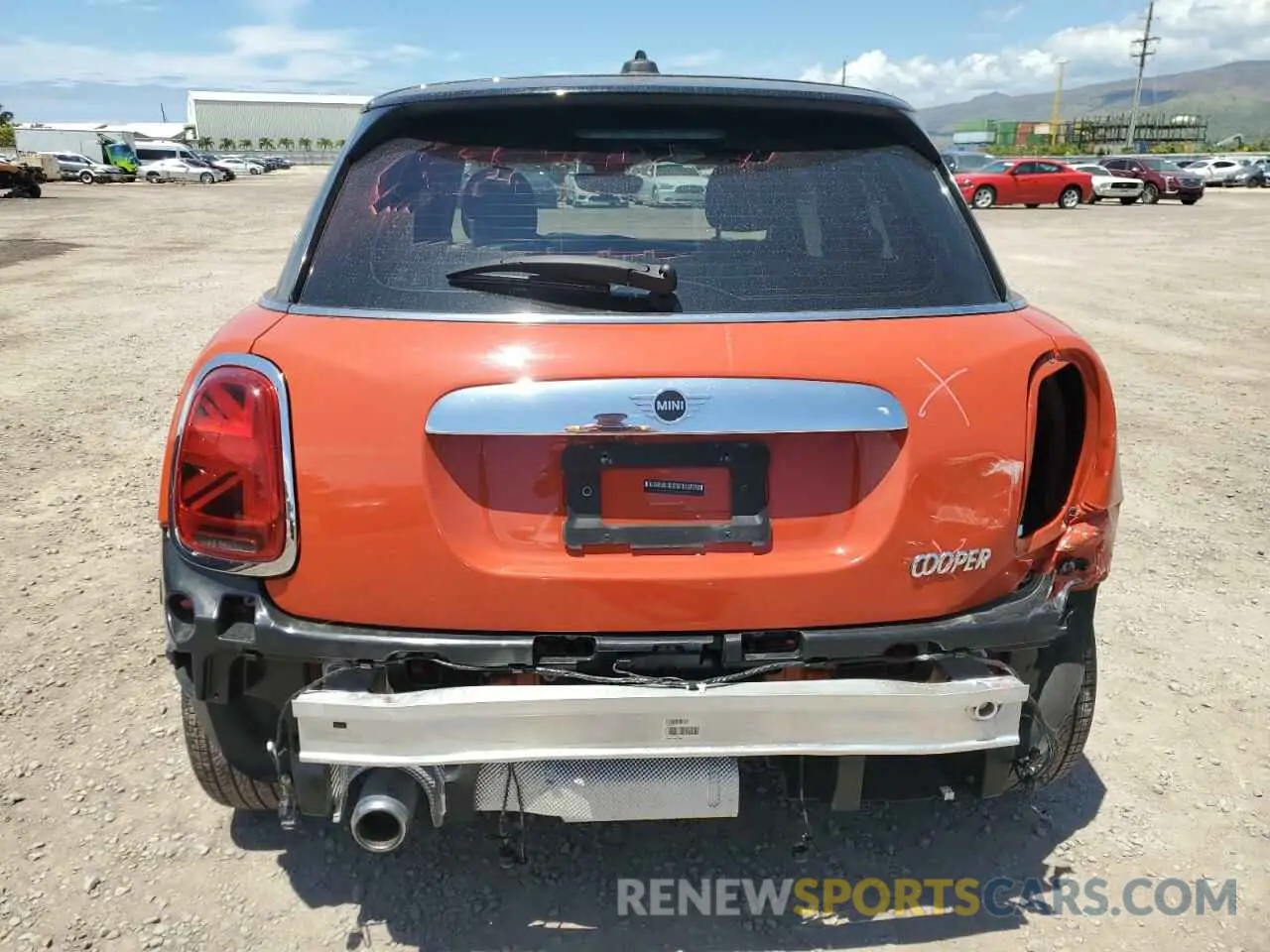 6 Photograph of a damaged car WMWXU7C01L2L63159 MINI COOPER 2020