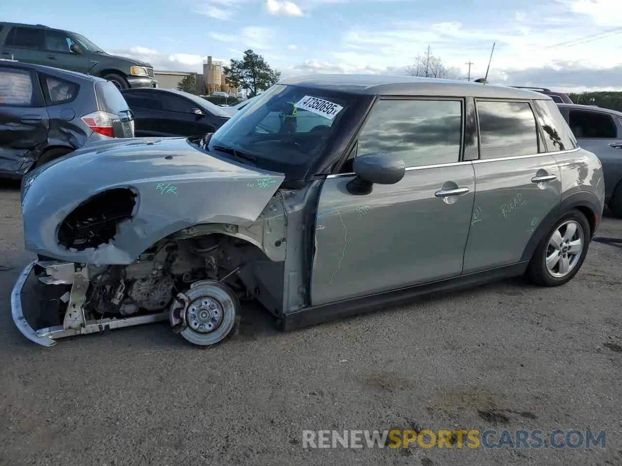1 Photograph of a damaged car WMWXU7C05L2M27820 MINI COOPER 2020