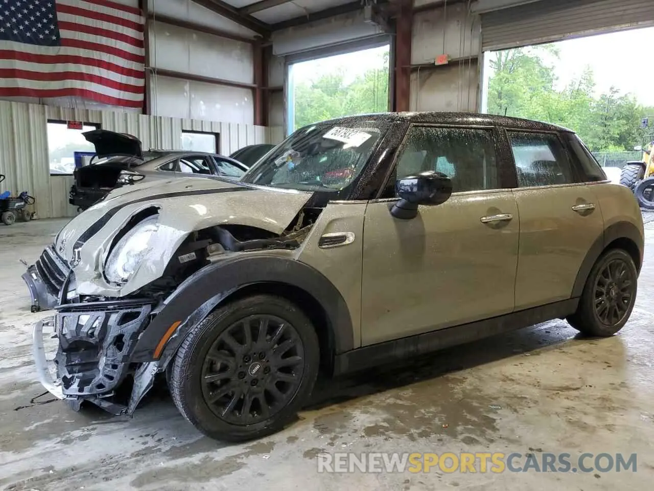 1 Photograph of a damaged car WMWXU7C0XL2M10107 MINI COOPER 2020