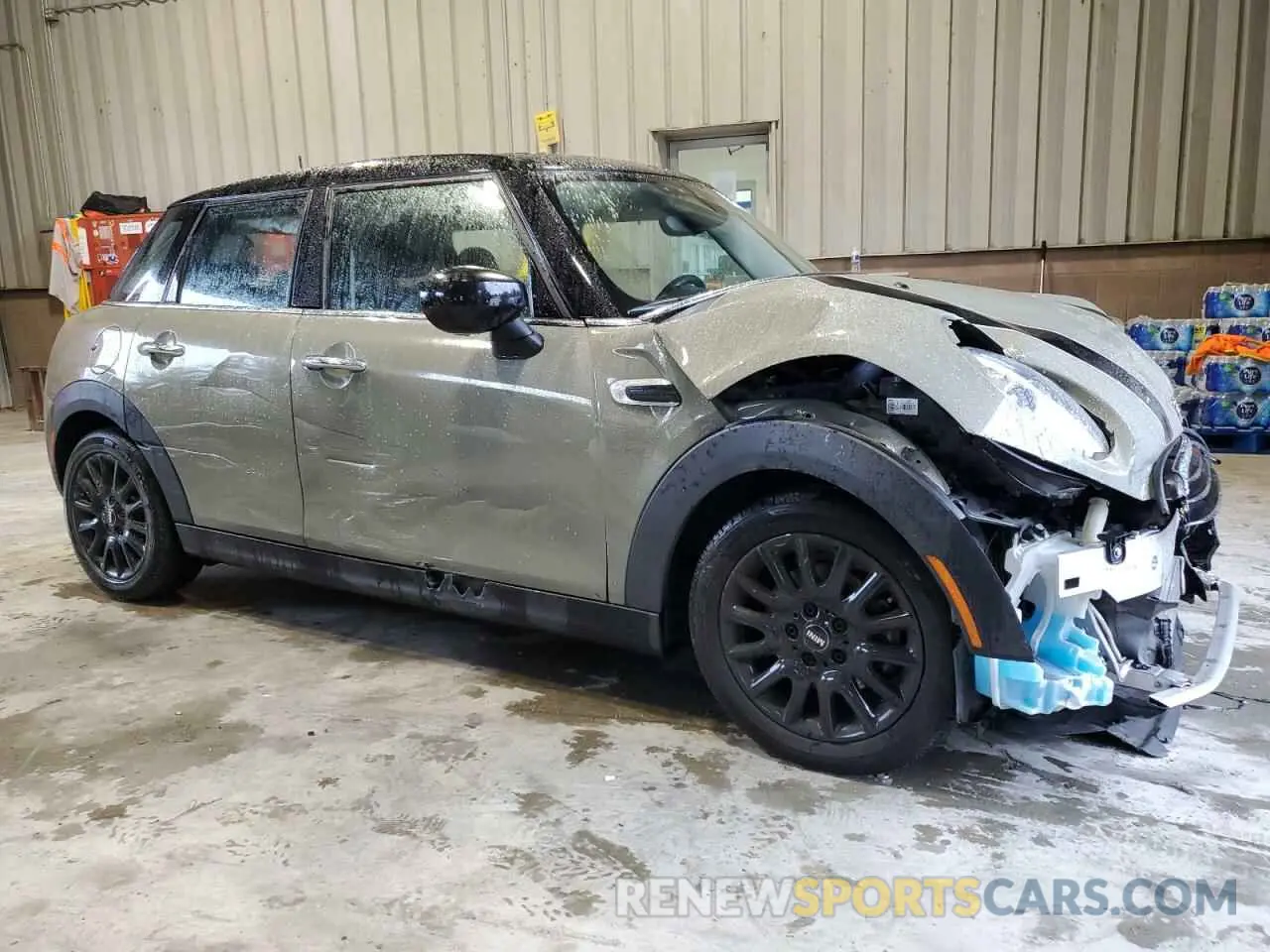 4 Photograph of a damaged car WMWXU7C0XL2M10107 MINI COOPER 2020