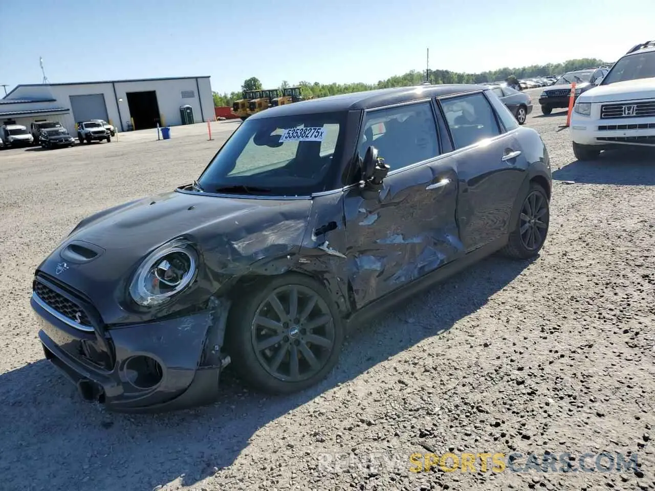 1 Photograph of a damaged car WMWXU9C02L2M29164 MINI COOPER 2020