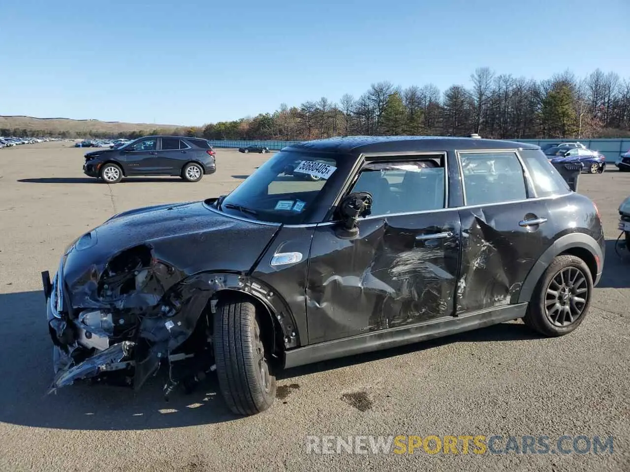 1 Photograph of a damaged car WMWXU9C05L2L44416 MINI COOPER 2020