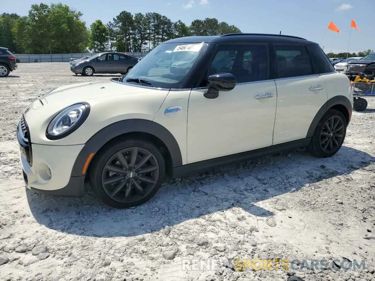 1 Photograph of a damaged car WMWXU9C0XL2L96205 MINI COOPER 2020