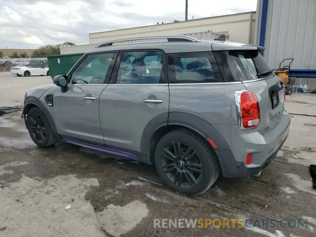 2 Photograph of a damaged car WMZYW3C04L3L23095 MINI COOPER 2020