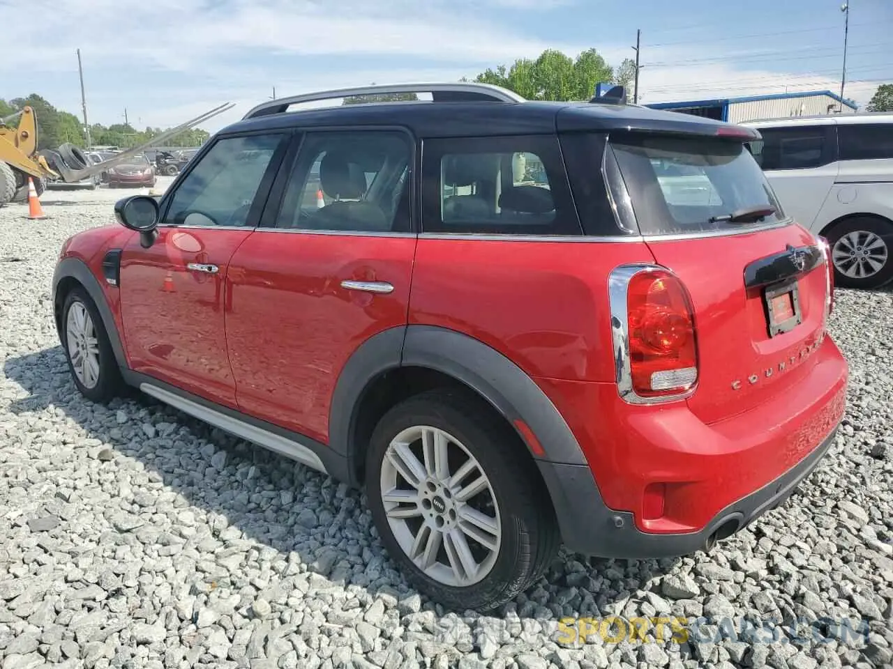 2 Photograph of a damaged car WMZYW3C06L3G60645 MINI COOPER 2020