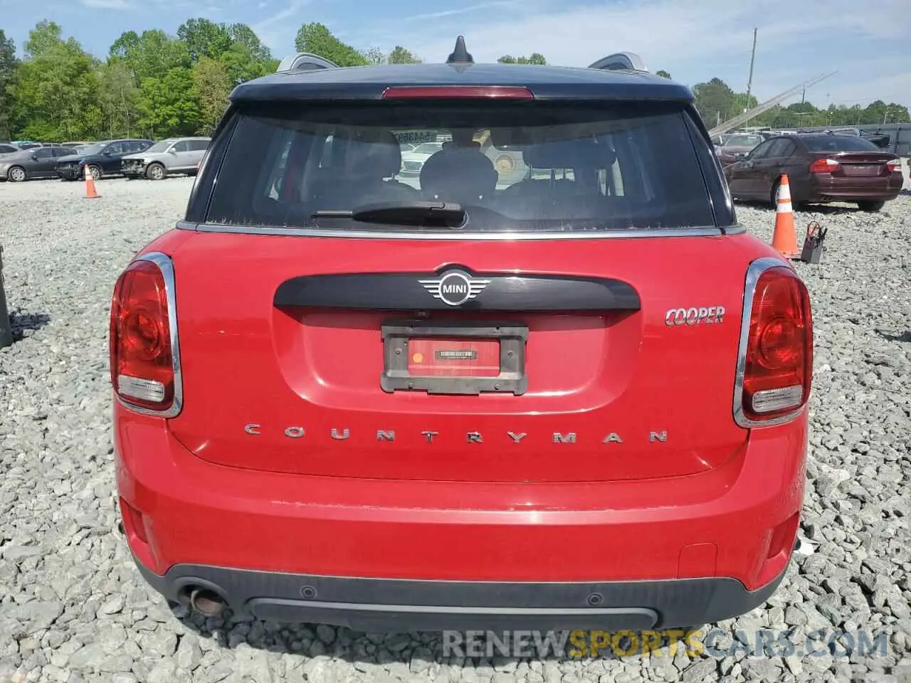 6 Photograph of a damaged car WMZYW3C06L3G60645 MINI COOPER 2020