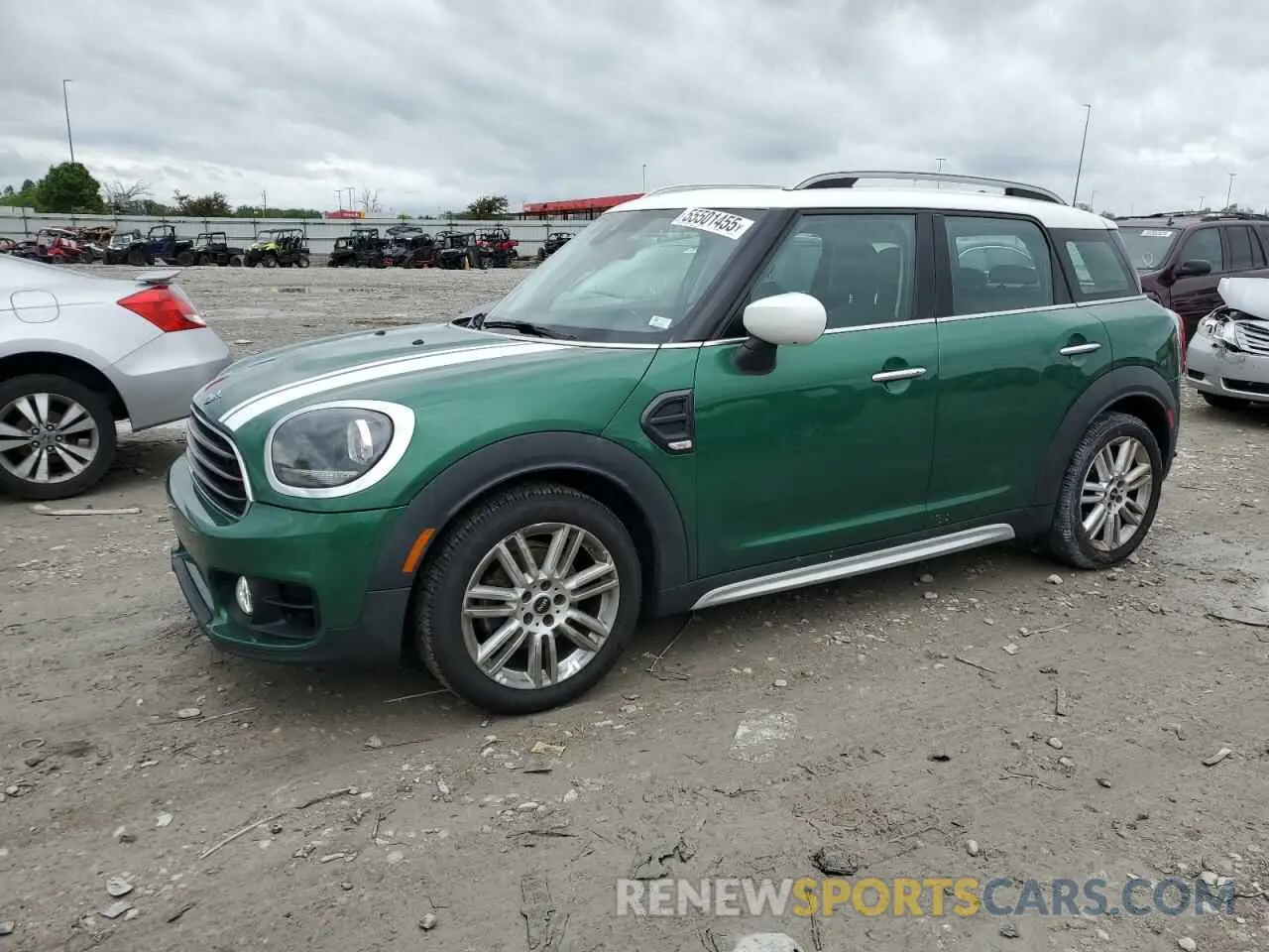 1 Photograph of a damaged car WMZYW3C09L3L09421 MINI COOPER 2020
