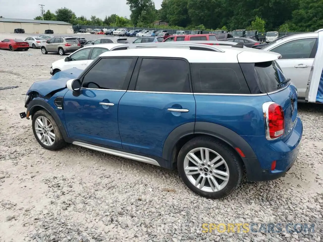 2 Photograph of a damaged car WMZYW3C09L3L17146 MINI COOPER 2020