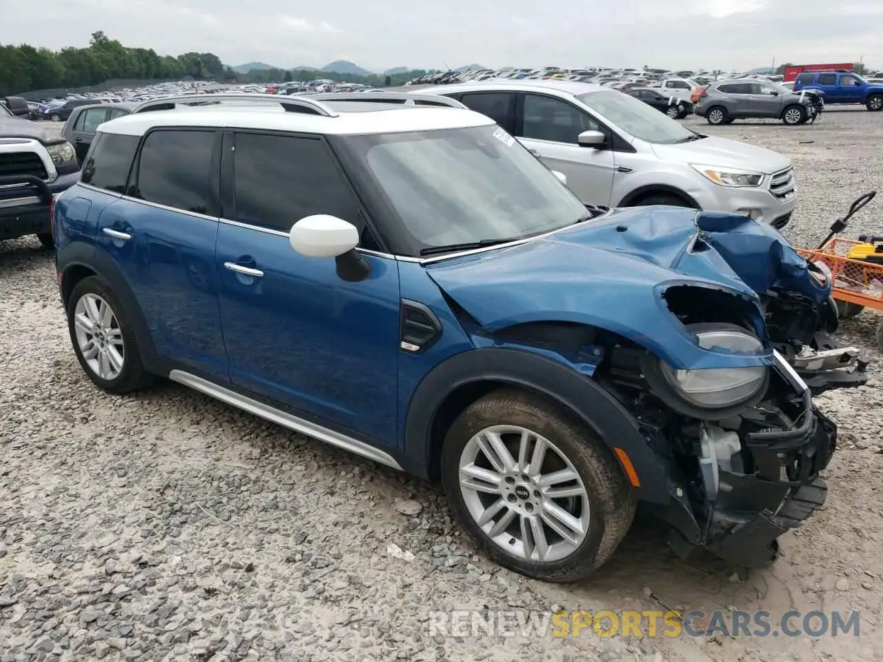 4 Photograph of a damaged car WMZYW3C09L3L17146 MINI COOPER 2020