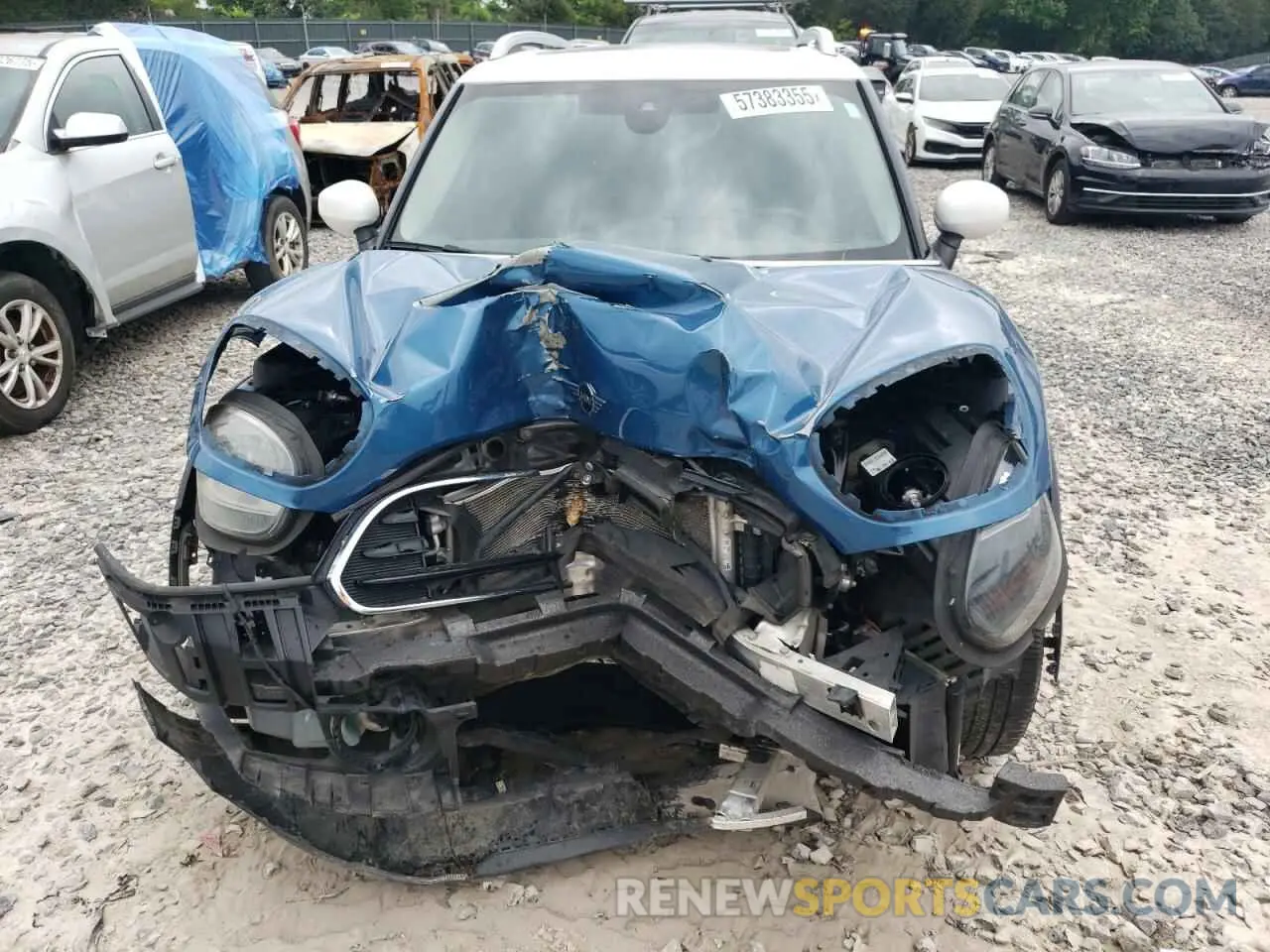 5 Photograph of a damaged car WMZYW3C09L3L17146 MINI COOPER 2020