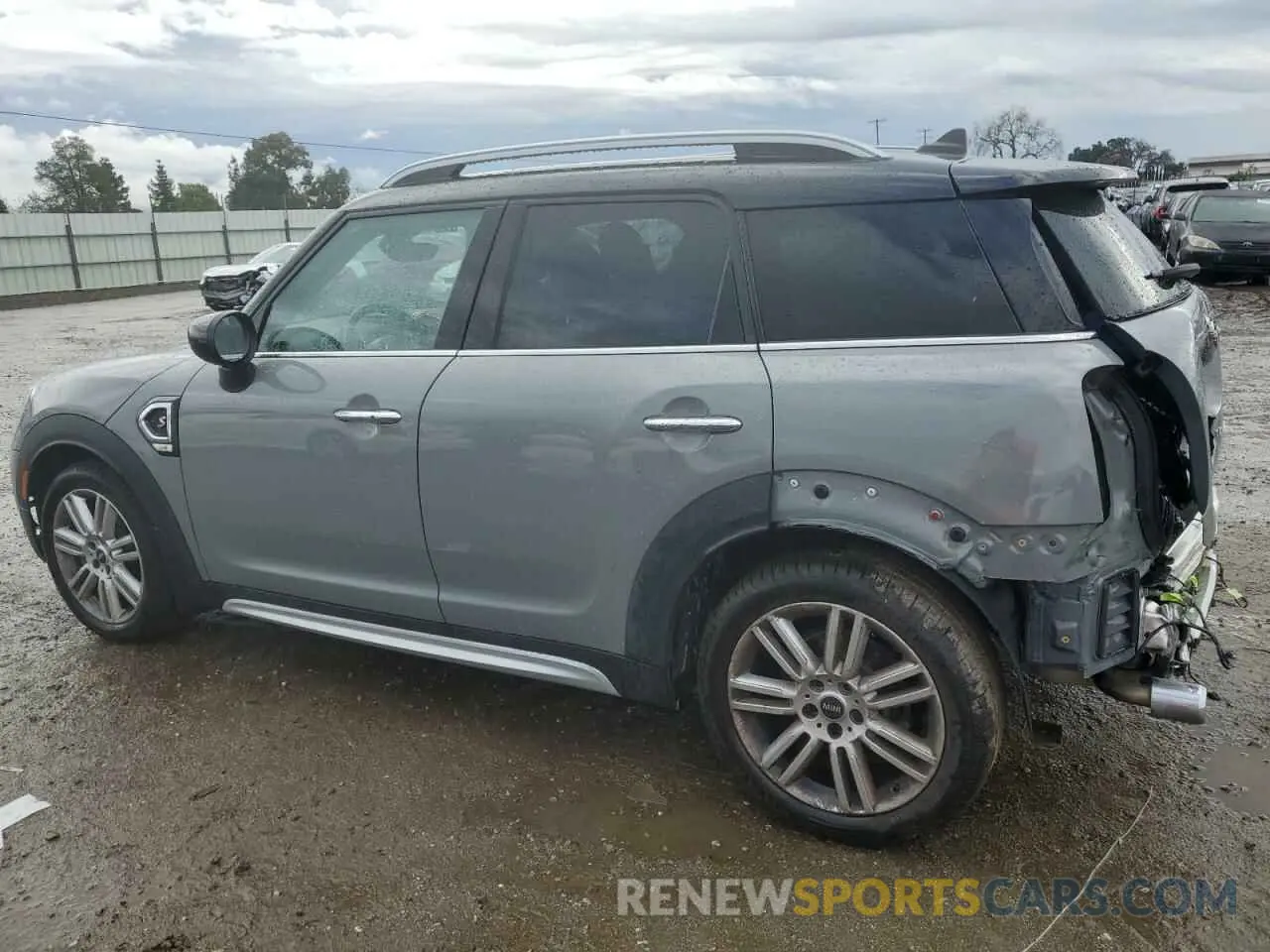 2 Photograph of a damaged car WMZYW7C07L3L38777 MINI COOPER 2020