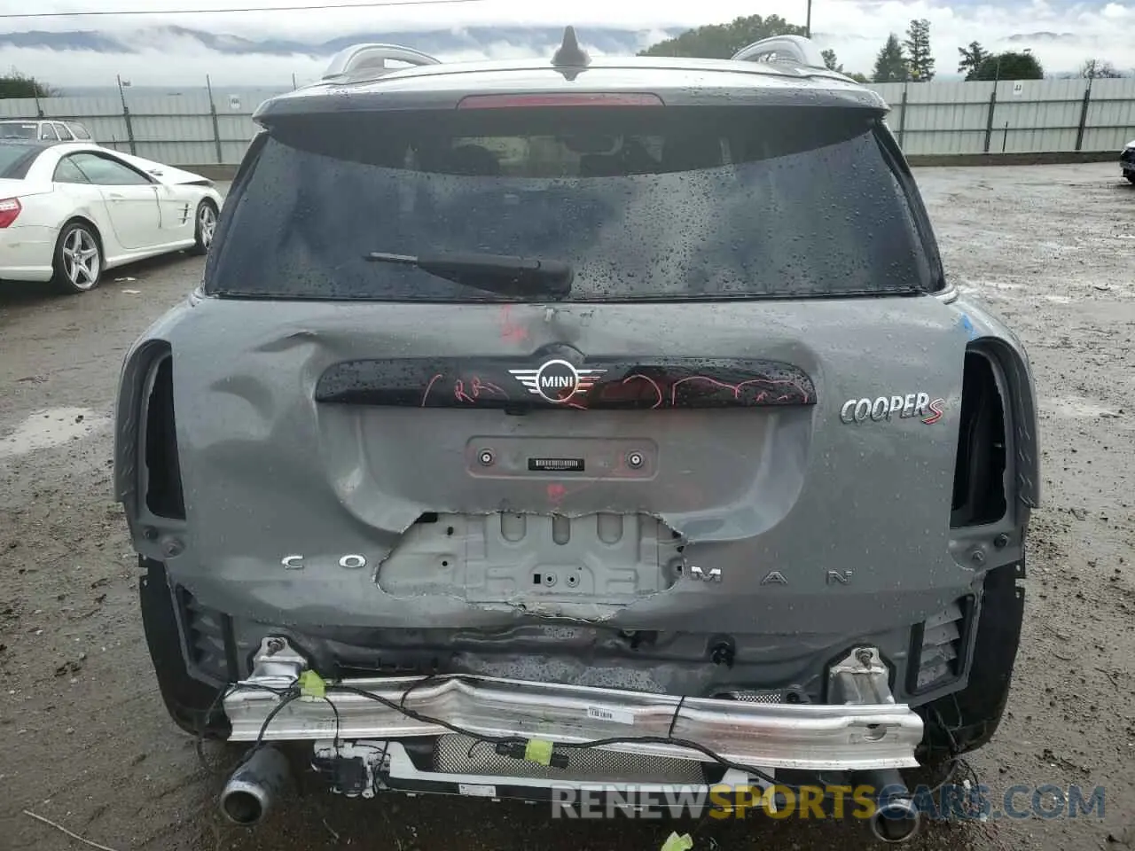 6 Photograph of a damaged car WMZYW7C07L3L38777 MINI COOPER 2020