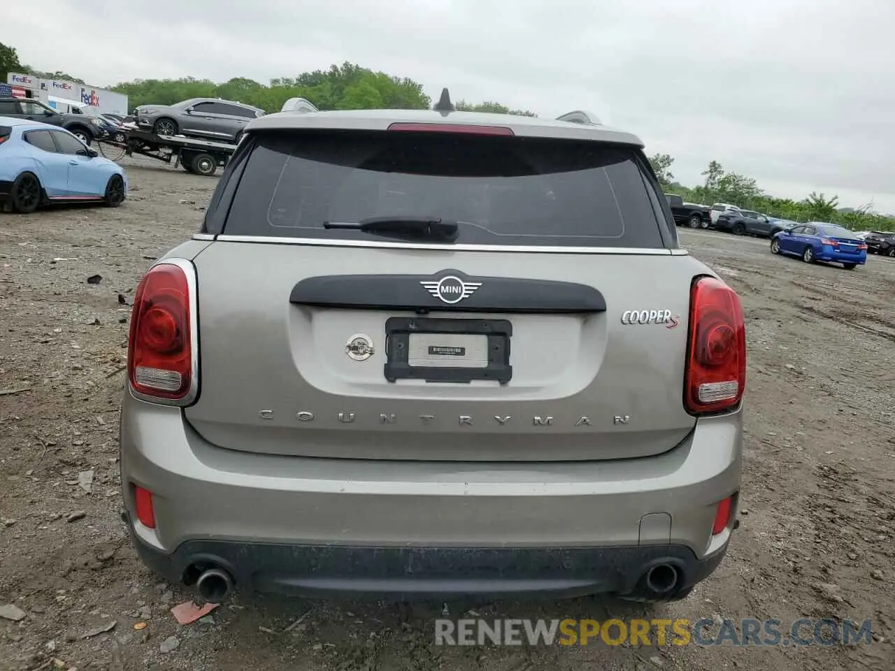 6 Photograph of a damaged car WMZYX1C02L3L13585 MINI COOPER 2020