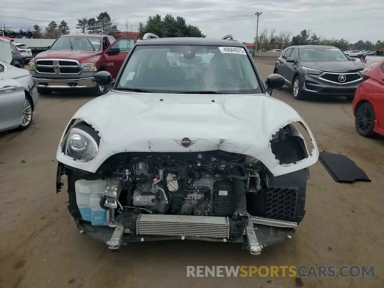 5 Photograph of a damaged car WMZYX1C03L3L28144 MINI COOPER 2020
