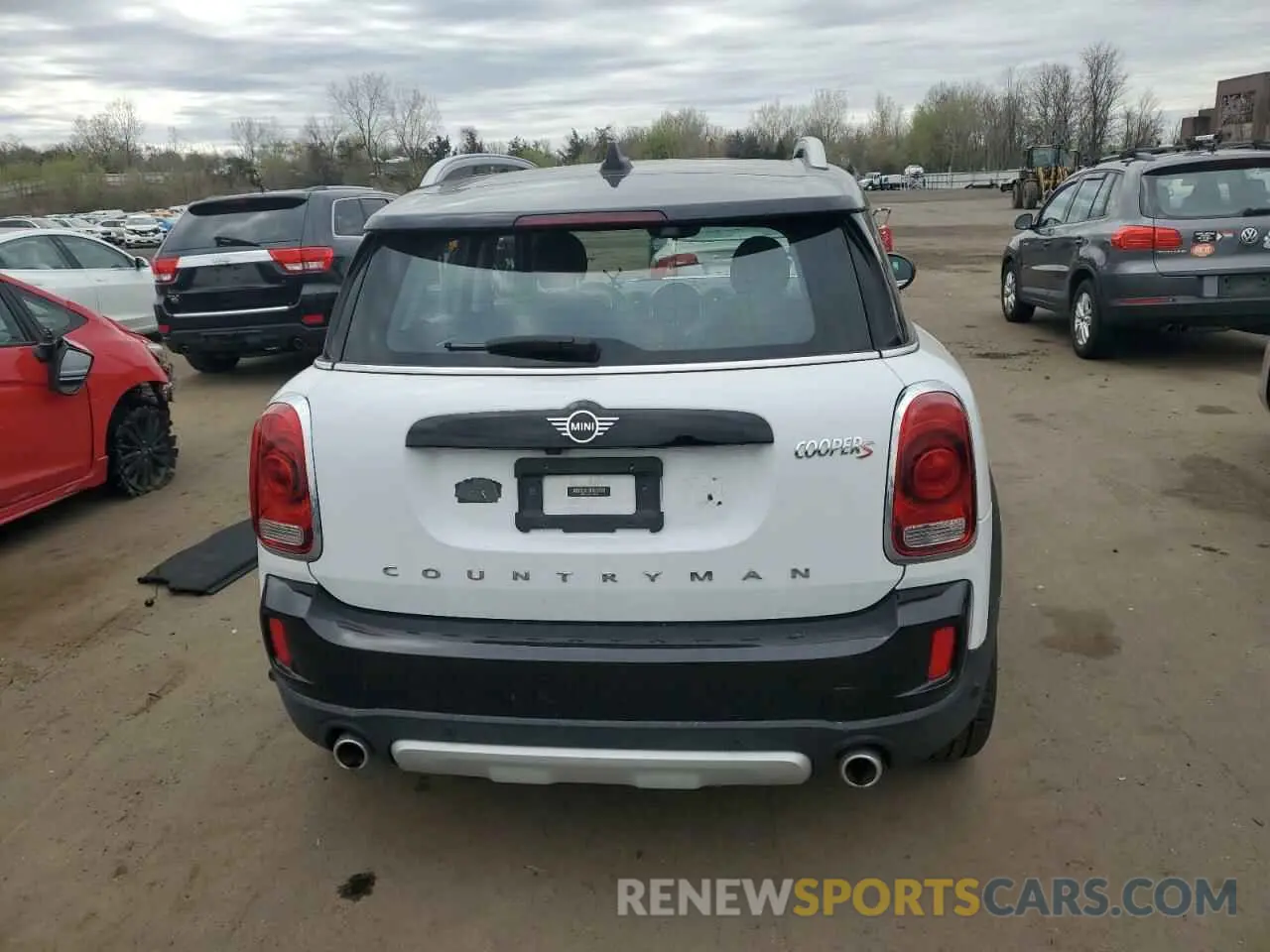 6 Photograph of a damaged car WMZYX1C03L3L28144 MINI COOPER 2020