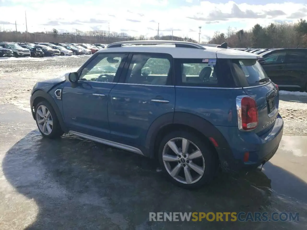 2 Photograph of a damaged car WMZYX1C07L3L31791 MINI COOPER 2020