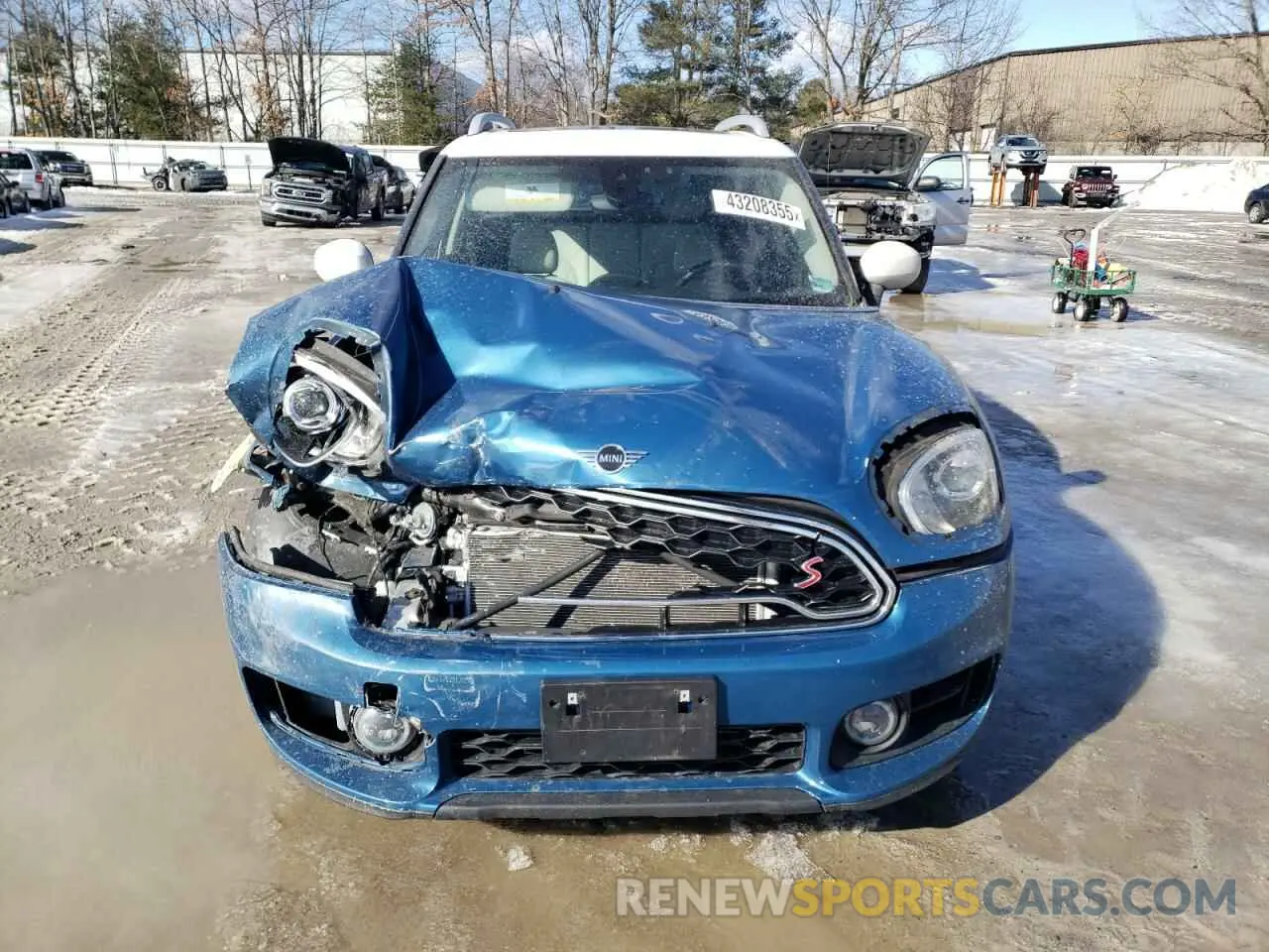 5 Photograph of a damaged car WMZYX1C07L3L31791 MINI COOPER 2020
