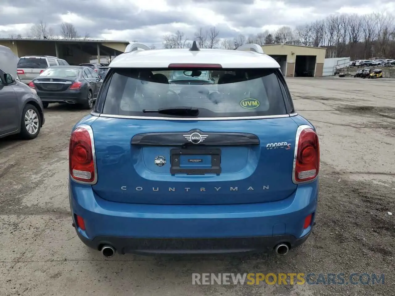 6 Photograph of a damaged car WMZYX1C08L3M03954 MINI COOPER 2020