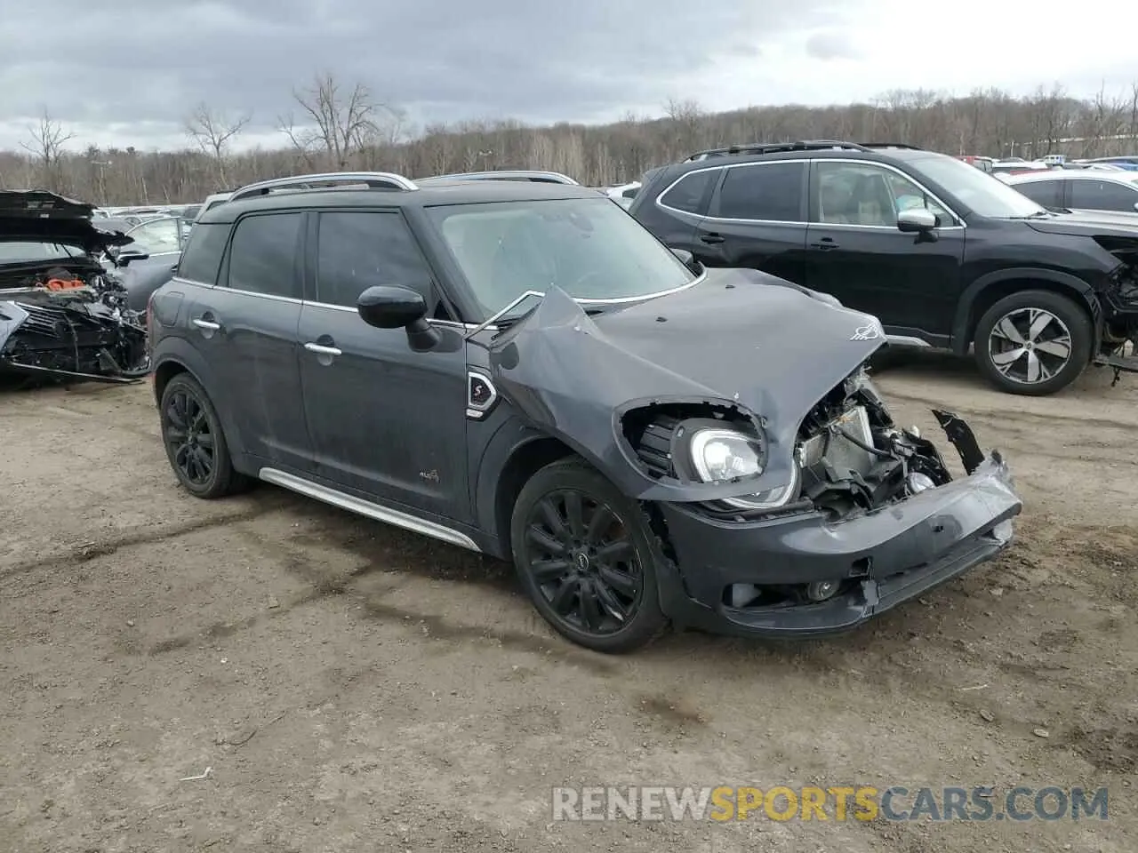 4 Photograph of a damaged car WMZYX1C09L3L66767 MINI COOPER 2020