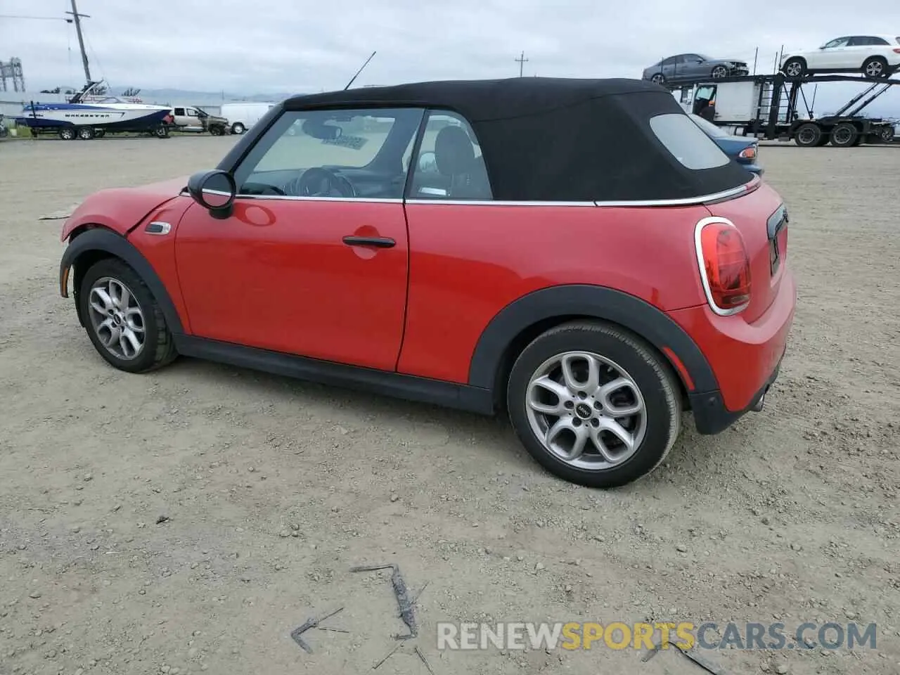 2 Photograph of a damaged car WMWWJ3C01M3M67417 MINI COOPER 2021