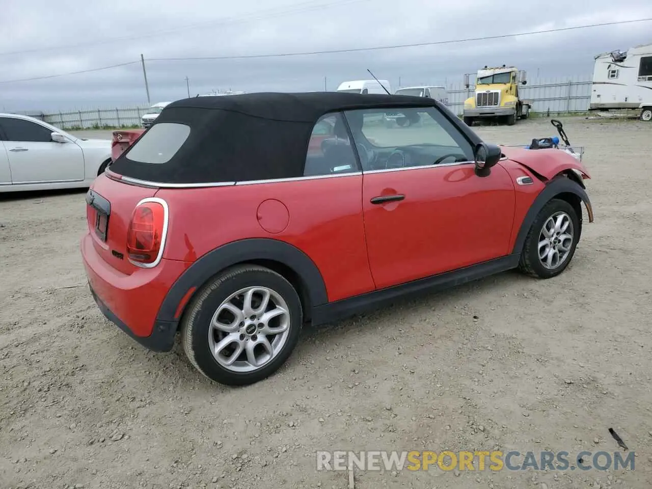 3 Photograph of a damaged car WMWWJ3C01M3M67417 MINI COOPER 2021