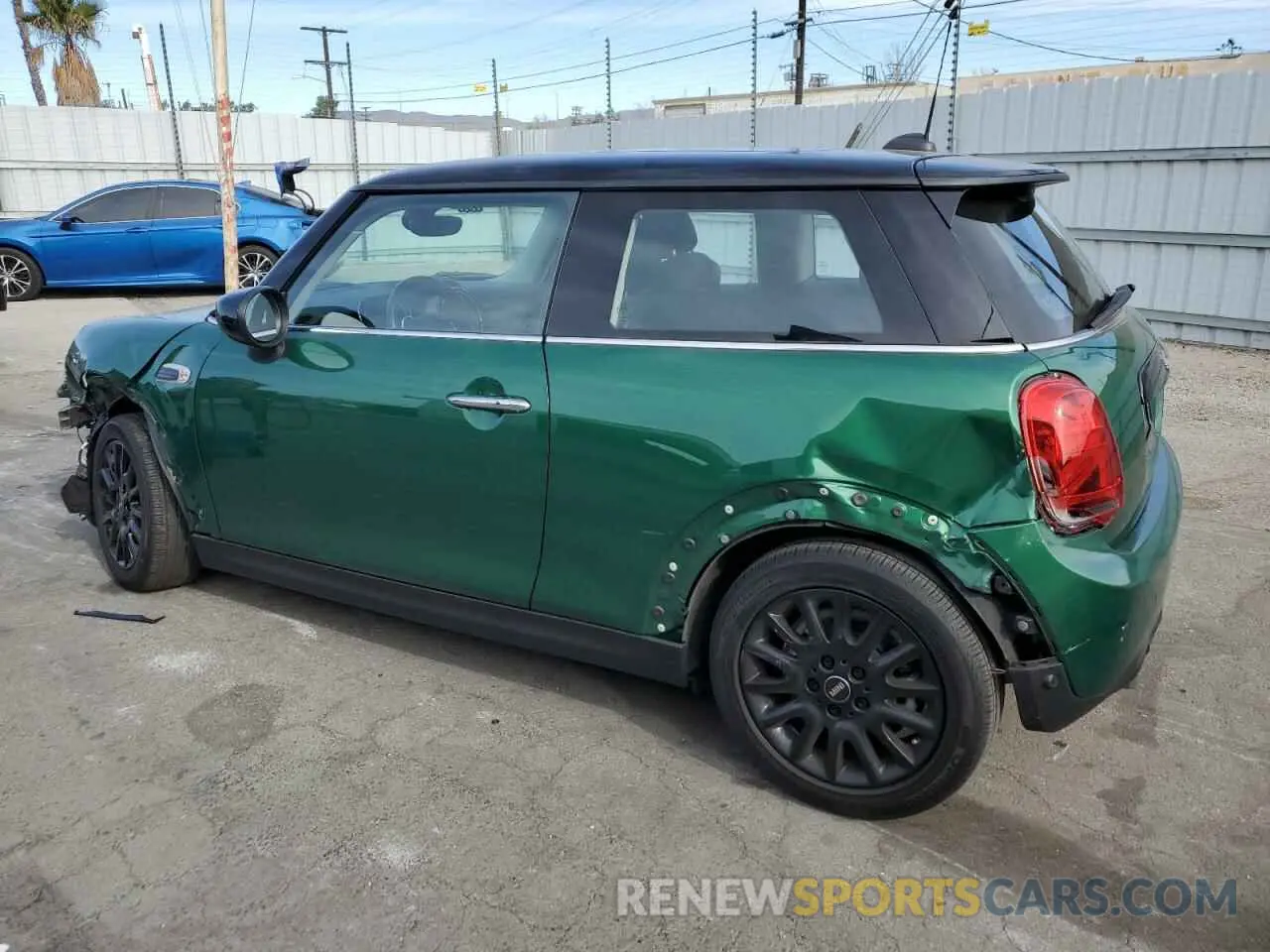 2 Photograph of a damaged car WMWXR3C0XM2P13271 MINI COOPER 2021
