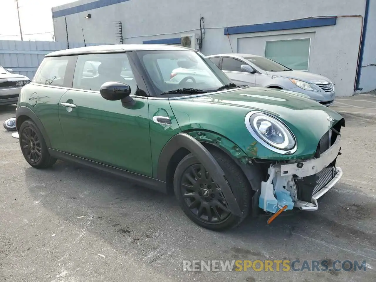 4 Photograph of a damaged car WMWXR3C0XM2P13271 MINI COOPER 2021