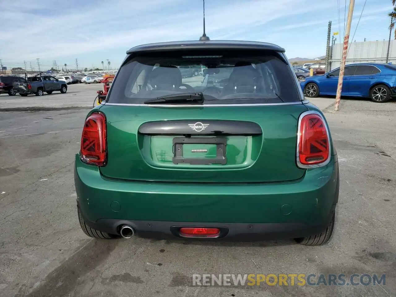 6 Photograph of a damaged car WMWXR3C0XM2P13271 MINI COOPER 2021