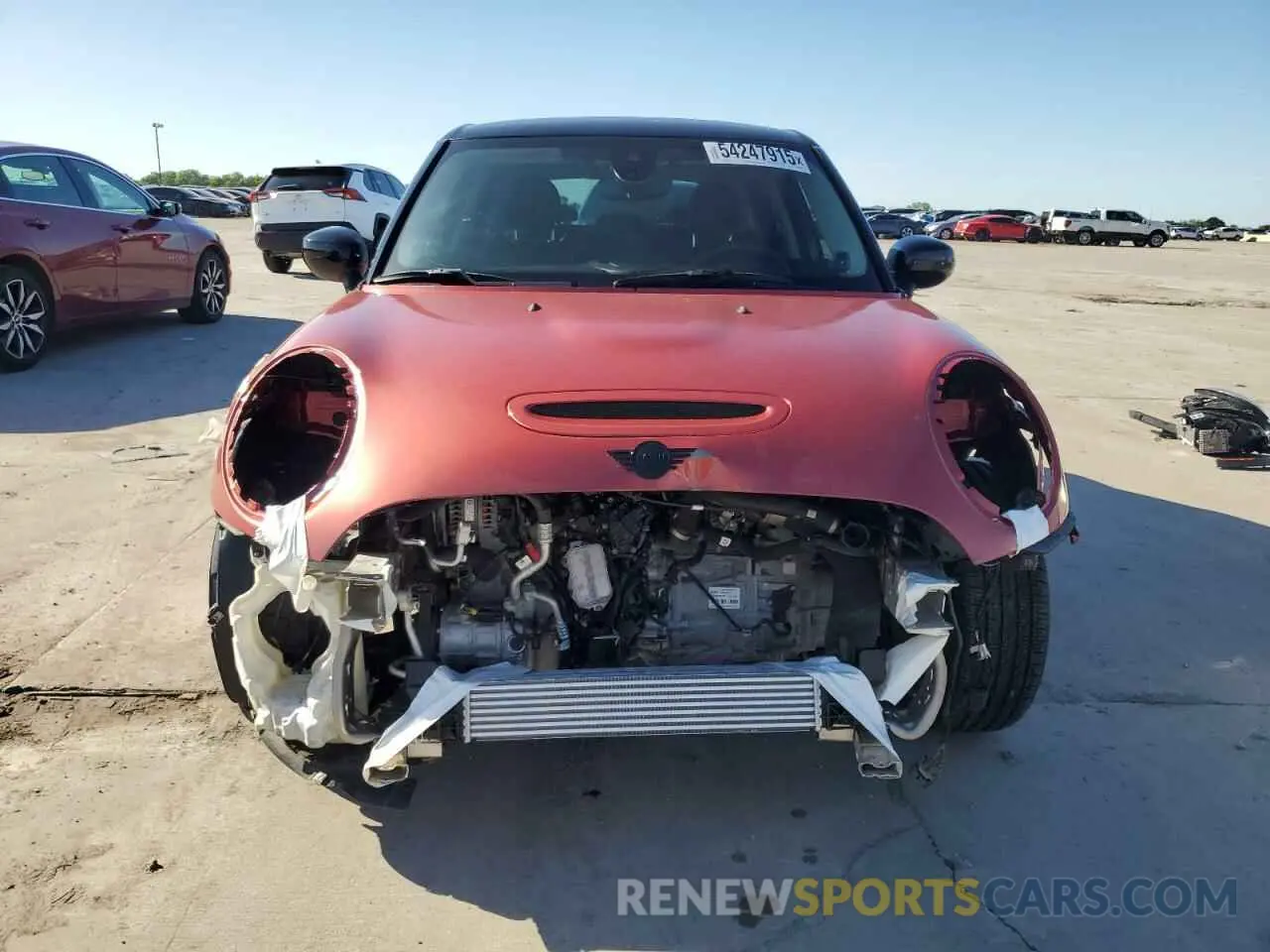 5 Photograph of a damaged car WMWXU9C08M2N29397 MINI COOPER 2021