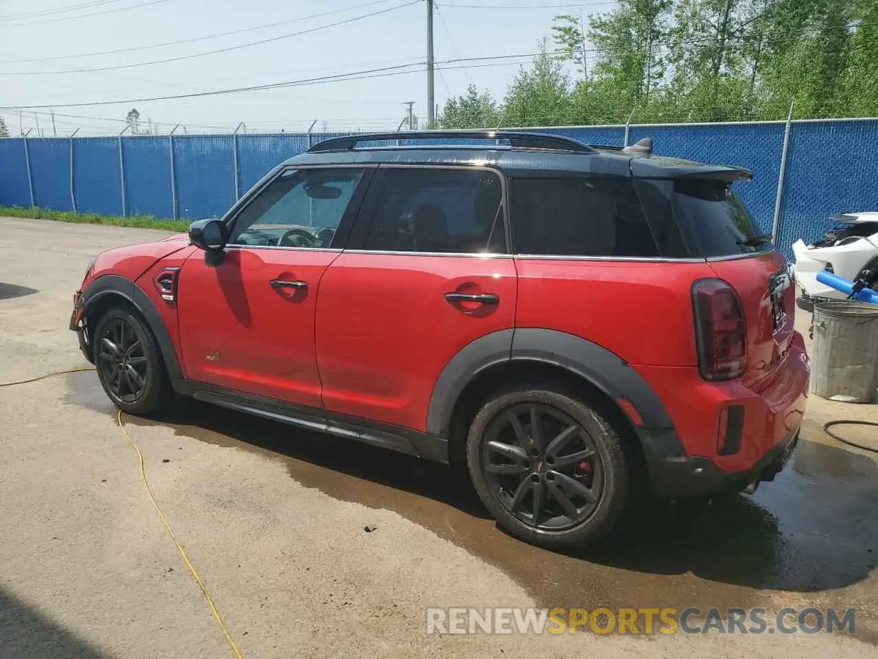 2 Photograph of a damaged car WMZ33BS06M3M83978 MINI COOPER 2021