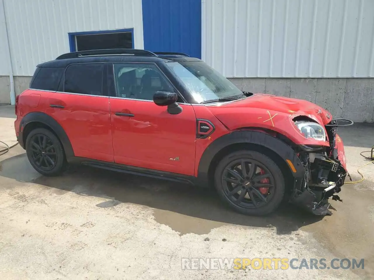 4 Photograph of a damaged car WMZ33BS06M3M83978 MINI COOPER 2021