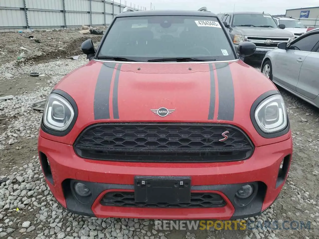 5 Photograph of a damaged car WMZ53BR03M3M41136 MINI COOPER 2021