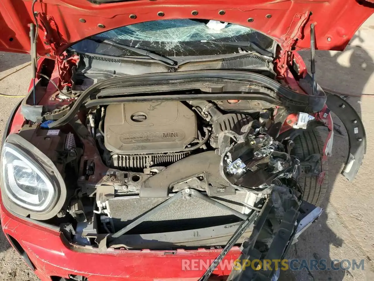 12 Photograph of a damaged car WMZ83BR02M3M34658 MINI COOPER 2021