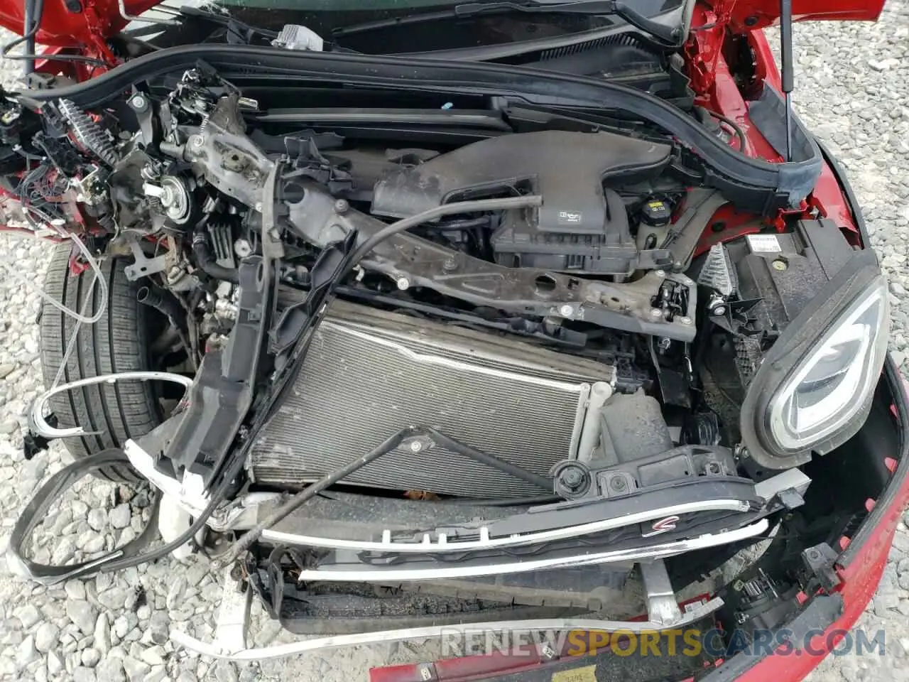 11 Photograph of a damaged car WMZ83BR04M3M98250 MINI COOPER 2021