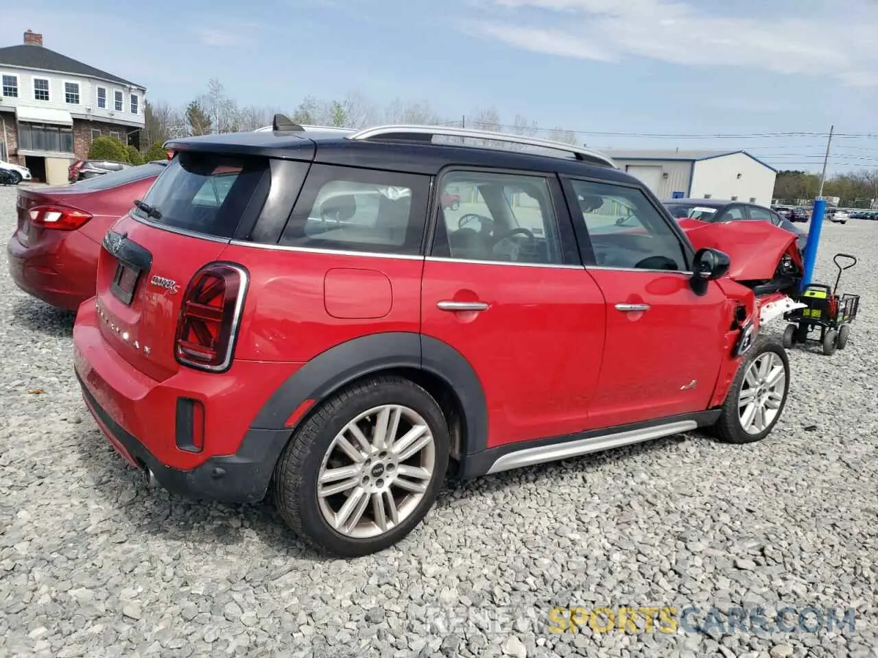 3 Photograph of a damaged car WMZ83BR04M3M98250 MINI COOPER 2021