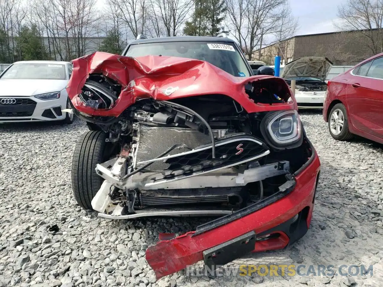 5 Photograph of a damaged car WMZ83BR04M3M98250 MINI COOPER 2021