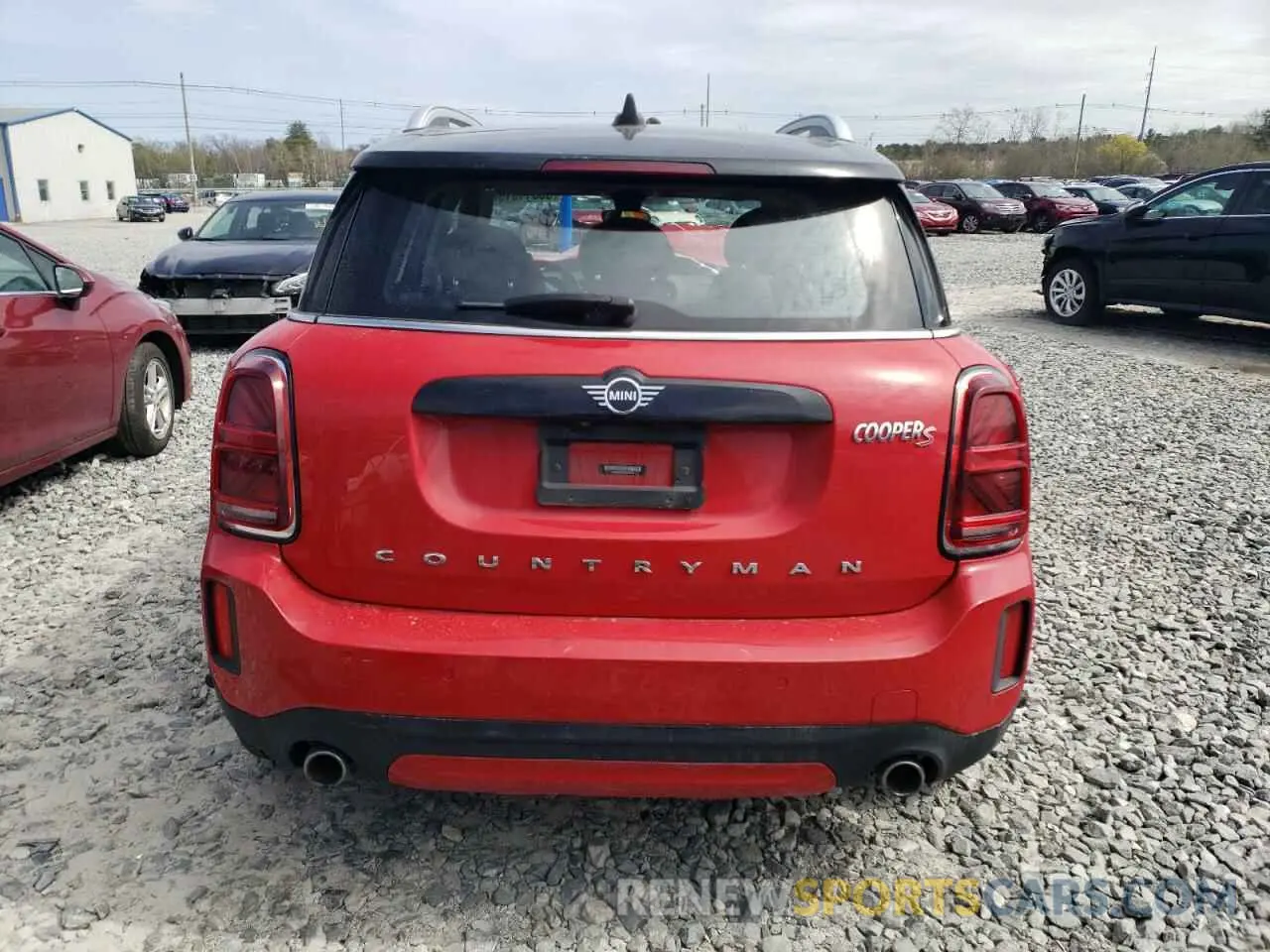 6 Photograph of a damaged car WMZ83BR04M3M98250 MINI COOPER 2021